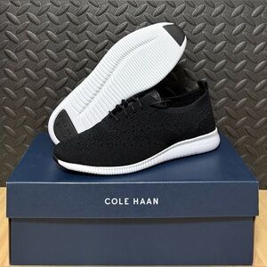 Cole Haan 2 ZEROGRAND Stitchlite Oxford Casual Dress Shoes Black Womens Sizes‎